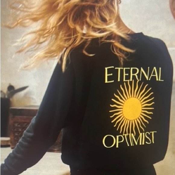 Spiritual Gangster Eternal Optimist Crewneck Sweatshirt- Size Medium - Picture 1 of 9
